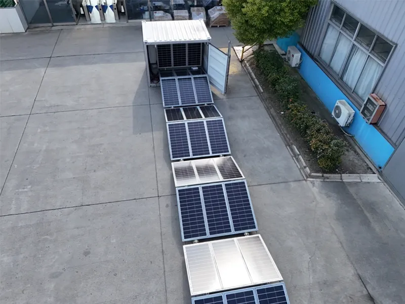 LZY-MSC1 Mobile Solar Container PV Panel